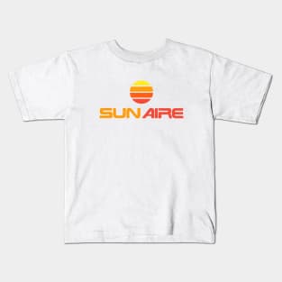 Sun Aire Retro 80s Style Defunct Jetline Kids T-Shirt